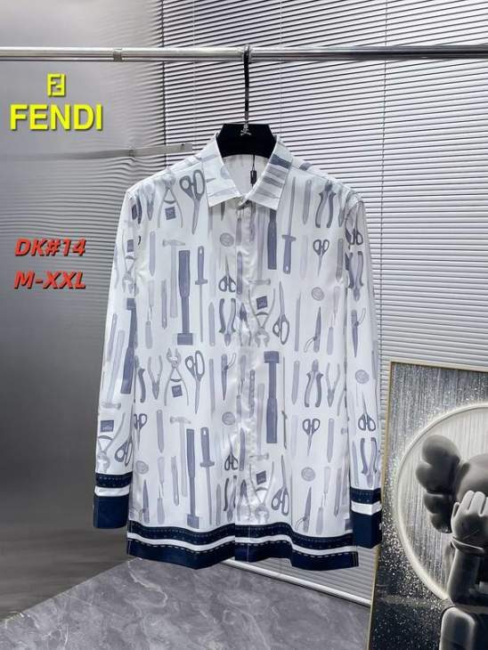 Picture of Fendi Shirt Long _SKUFendiM-2XL12yr7826210